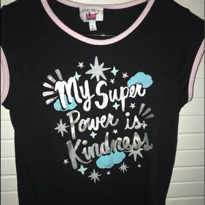 “My Superpower is kindness” short sleeve tee